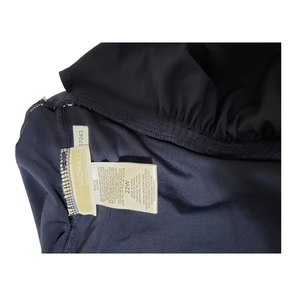 One Piece Women Bathsuit Size 22W Wide Strap X Back Swimwear - Picture 4 of 10